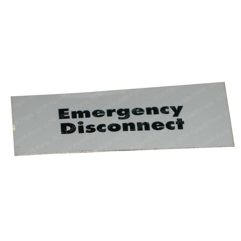DECAL - EMERGENCY DISCONNECT RA411-207 ra411-207 product image