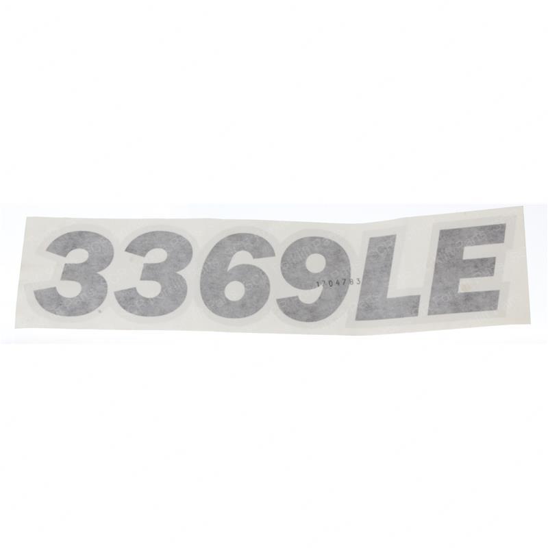 DECAL MODEL 3369LE JL1704783 jl1704783 product image