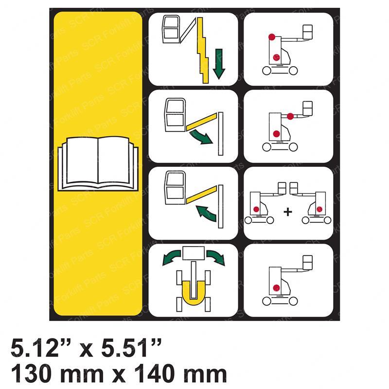 DECAL - EMERGENCY CONTROLS JL1001226411 jl1001226411 product image