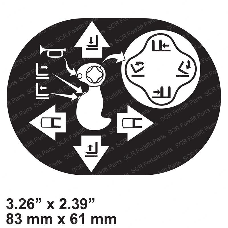DECAL - HYDRAULIC YT1490574 yt1490574 product image