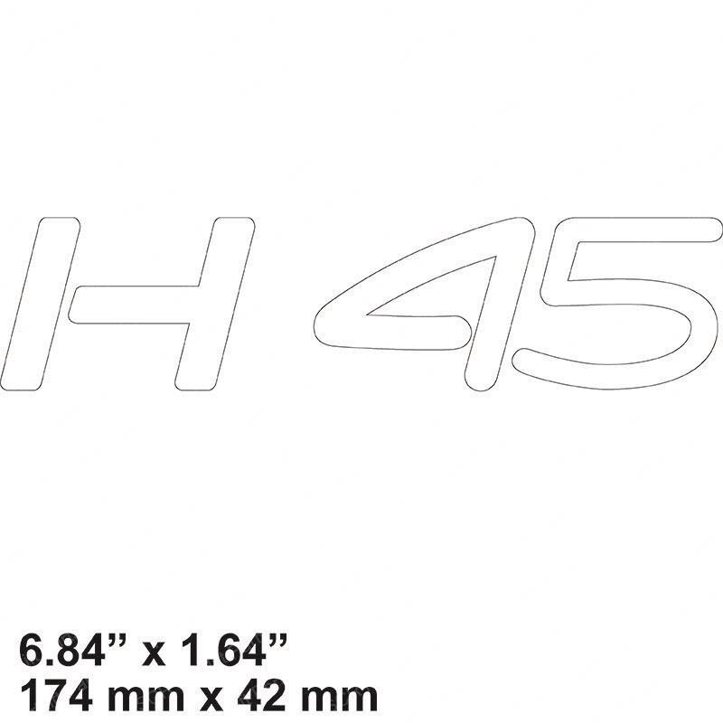 DECAL - H45 LI0009382258 li0009382258 product image