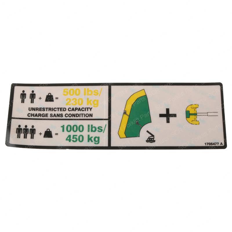 DECAL WARN DUAL CAP MTB ENG/FR JL1705477 jl1705477 product image