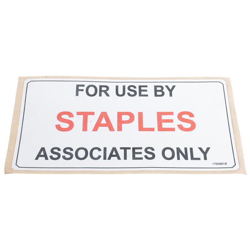 DECAL- STAPLES JL1704961 jl1704961 product image