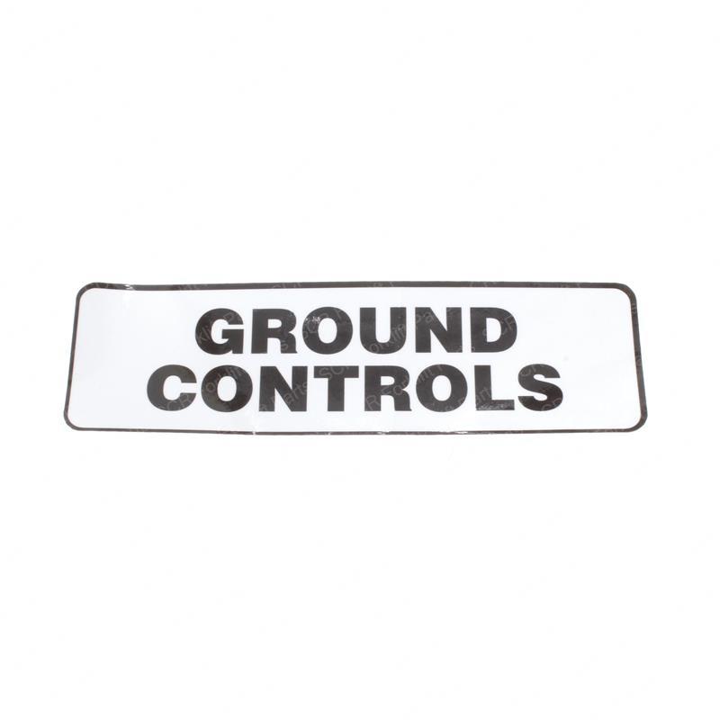 DECAL (GRND/EMER CONT) JL1701840 jl1701840 product image