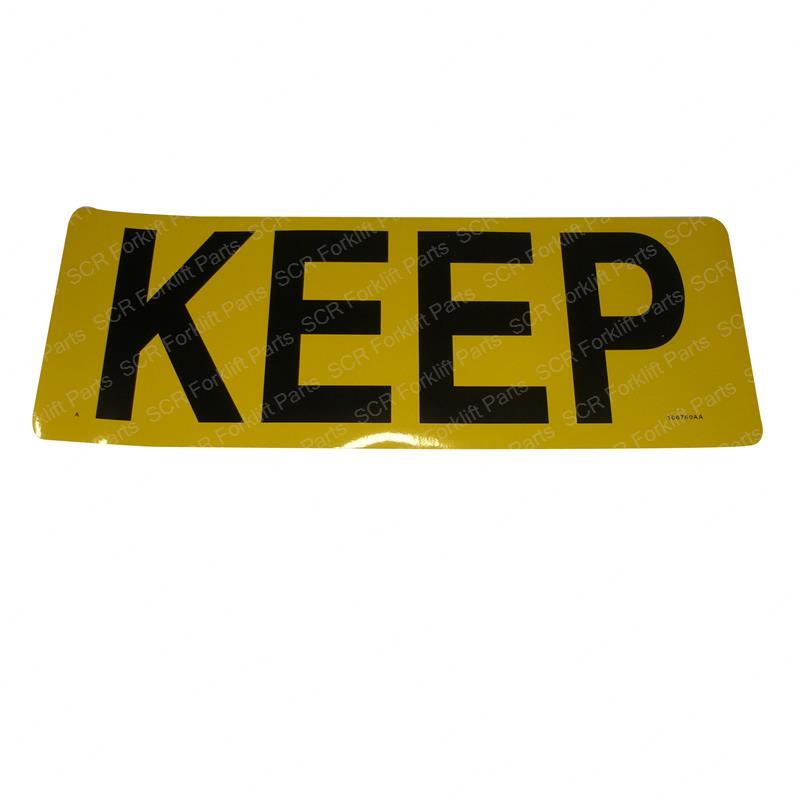 DECAL - KEEP GNSJ106760 gnsj106760 product image