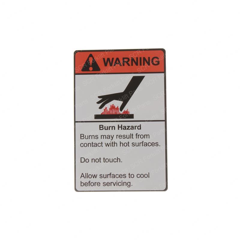 DECAL - BURN HAZARD GN2-1293 gn2-1293 product image