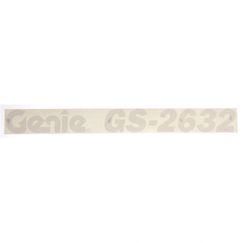 DECAL - GENIE GS2632 JLGN72973 jlgn72973 product image