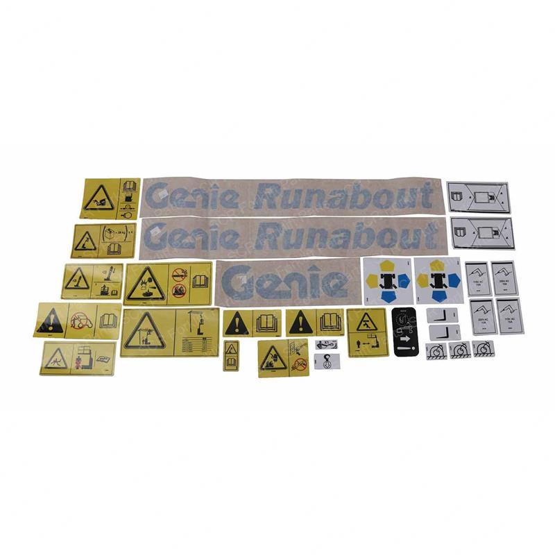 DECAL KIT, SAFETY/INSTR.SYM GN220002GT gn220002gt product image