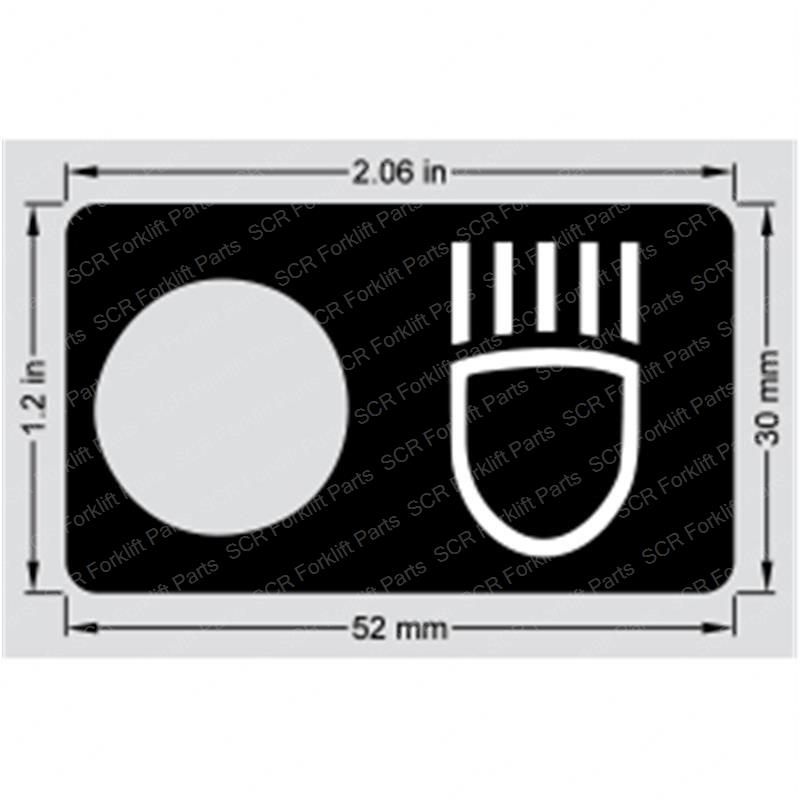 DECAL - LIGHT JL72867GT jl72867gt product image