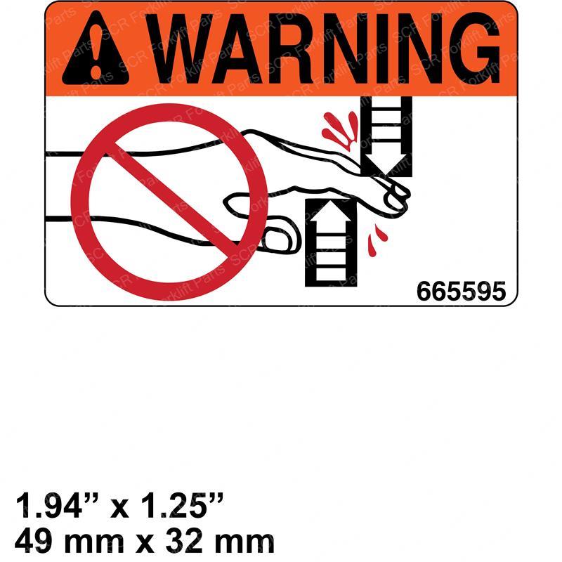 DECAL - PINCH POINT CL665595 cl665595 product image