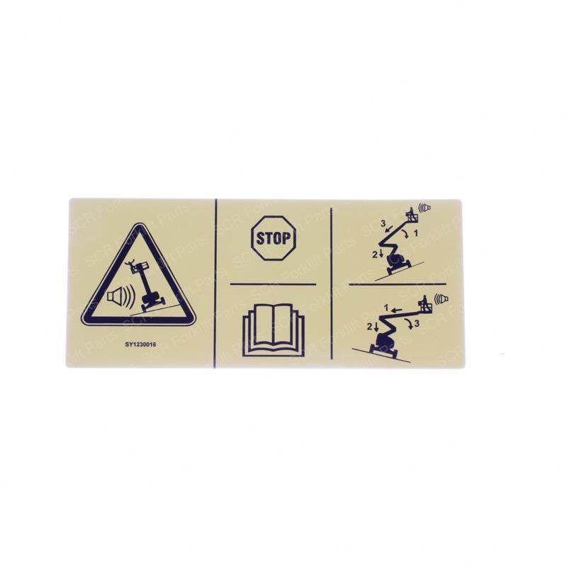 DECAL - TIPOVER TILT AL SY JL114248 jl114248 product image