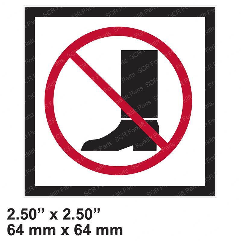 DECAL - NO STEP JL1704235 jl1704235 product image