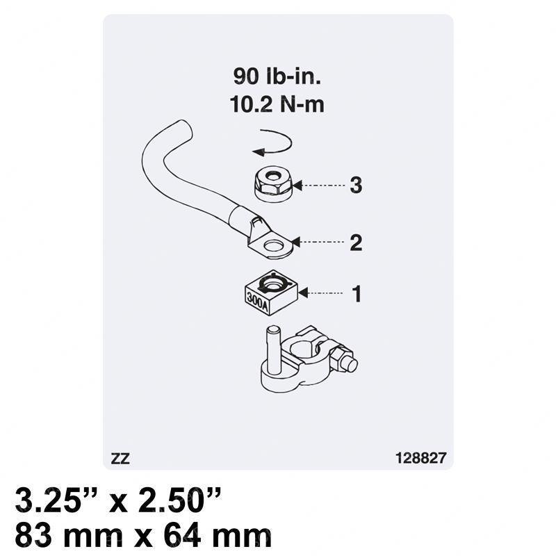 DECAL - FUSE PICTORIAL SY1230606 sy1230606 product image