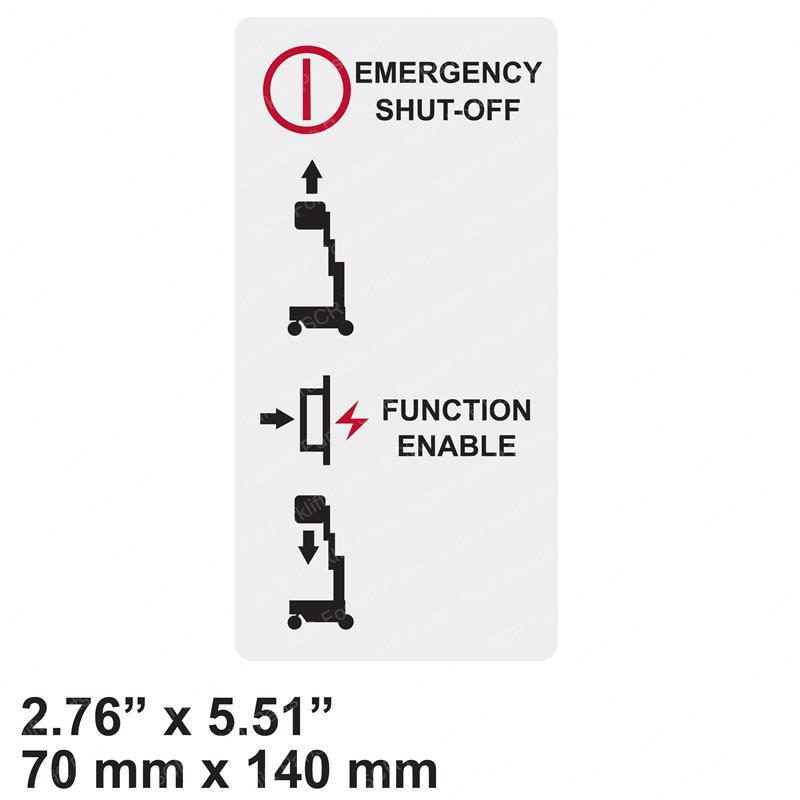 DECAL - FUNCTION CONTROLS JL1704212 jl1704212 product image
