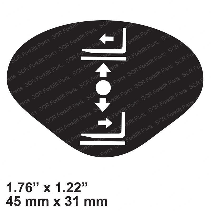 DECAL - FORK DIRECTION LIL0009383309 lil0009383309 product image