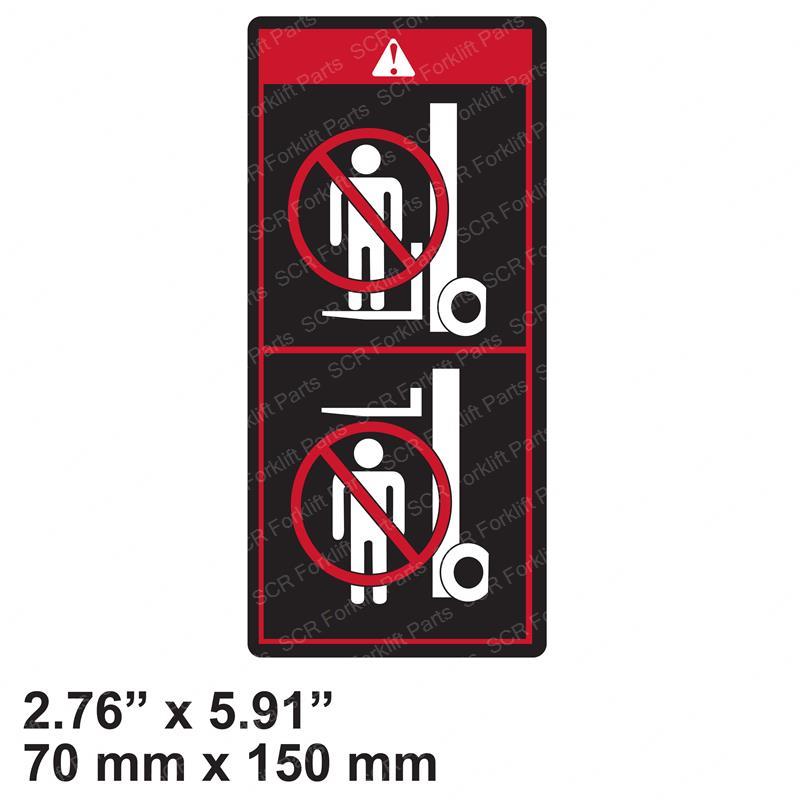 DECAL - MAST WARNING HN92AM-00610 hn92am-00610 product image