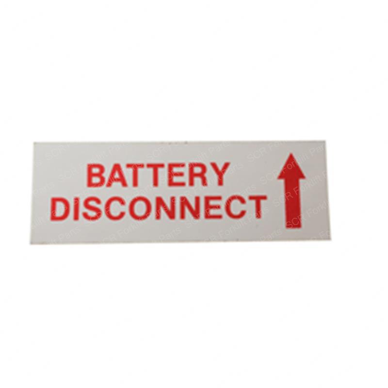 DECAL - BATTERY DISCONNECT SY28-107020 sy28-107020 product image