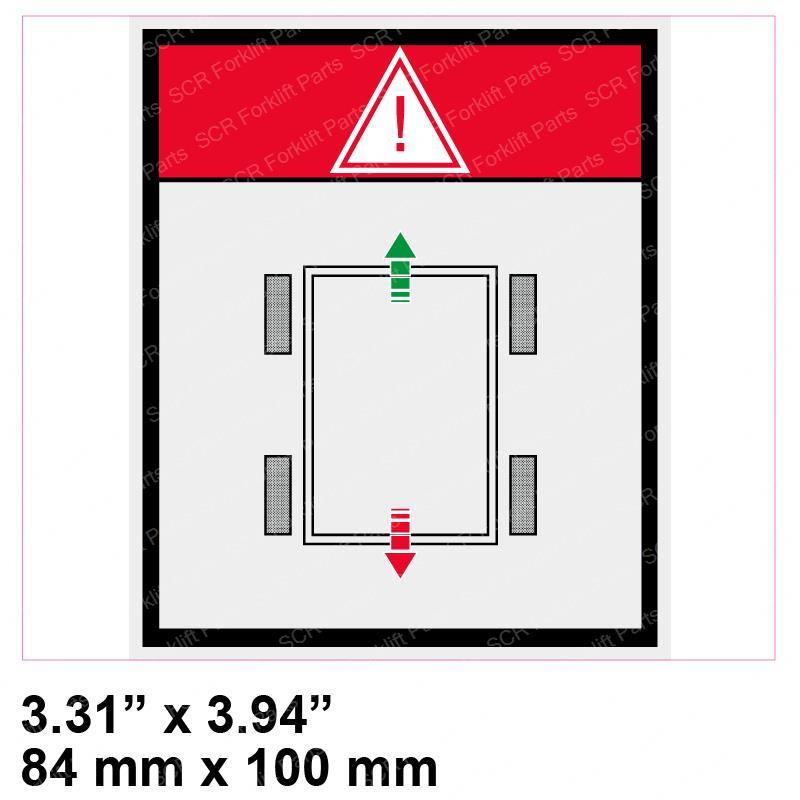DECAL - FORWARD/REVERSE CR3078145100 cr3078145100 product image