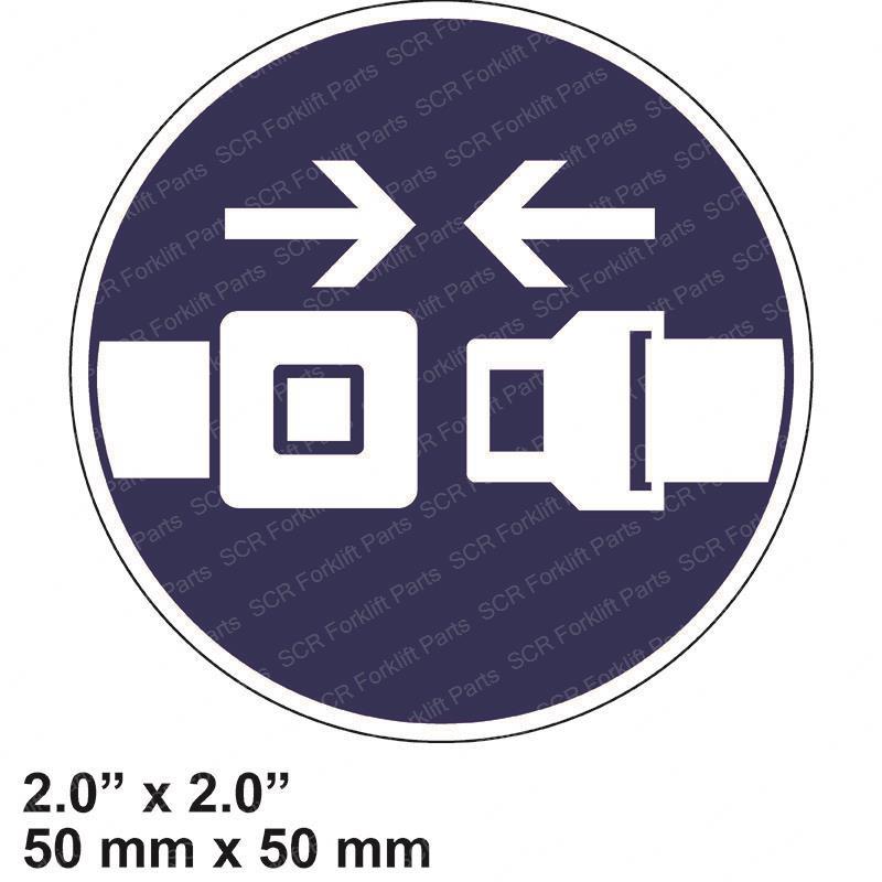 DECAL - SEAT BELT SY1229080 sy1229080 product image