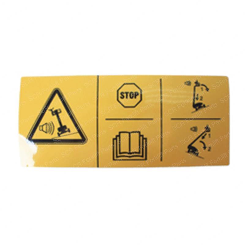 DECAL  DANGER TIPOVER TILT SYM JL114473GT jl114473gt product image