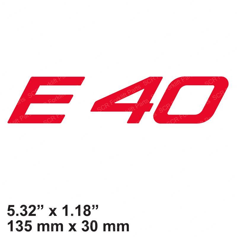 DECAL - COMSETIC E 40 LI0009380514 li0009380514 product image