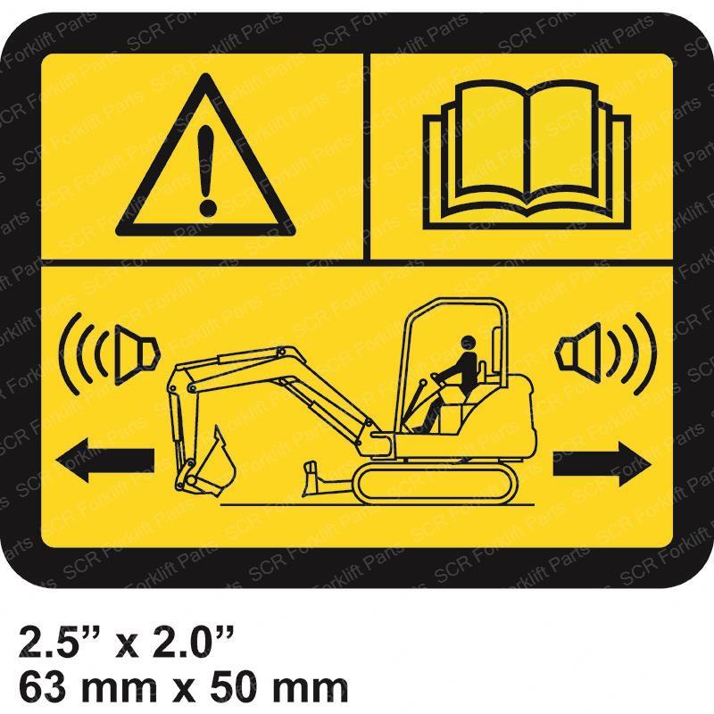DECAL - BACK UP ALARM BC7136738 bc7136738 product image