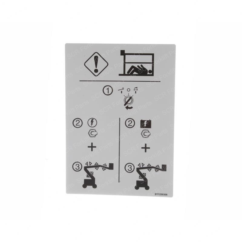 DECAL - CHASSIS CONTROLS GN114343GT gn114343gt product image