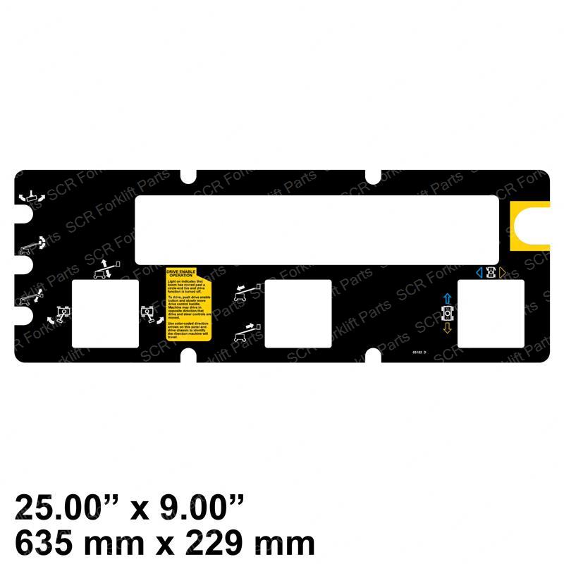 DECAL PLATFORM GN65182GT-OEM gn65182gt-oem product image