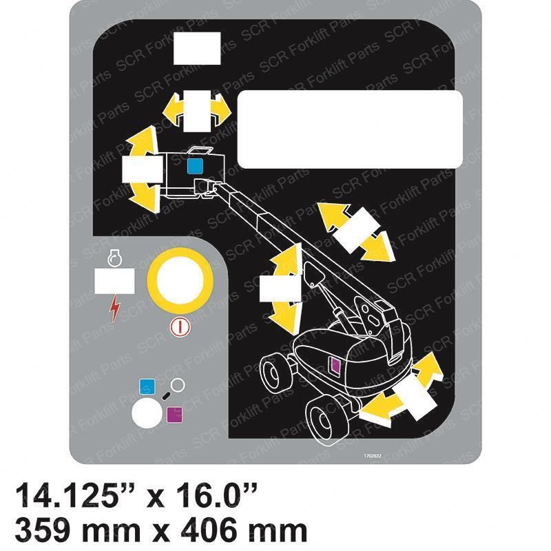 DECAL - MTB JL1702632JLG jl1702632jlg product image