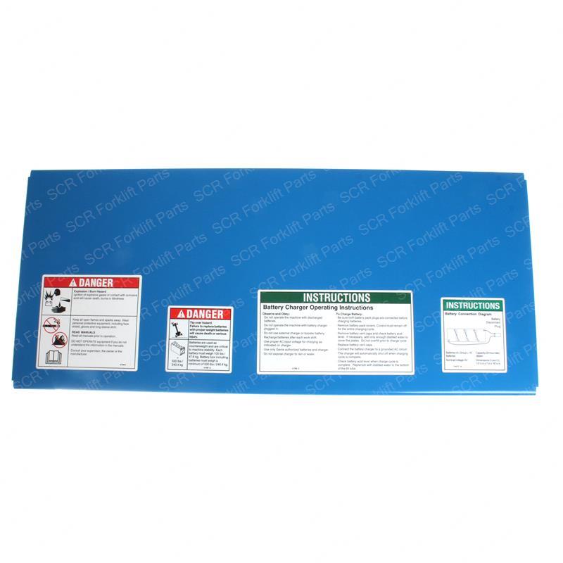 COVER BATTERY BOX W/DECALS 30N GN37104 gn37104 product image