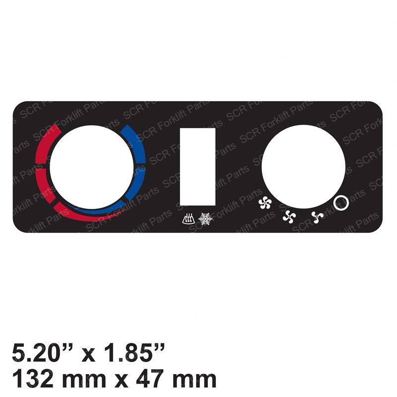 DECAL - FAN COOLING/HEATING BC7011061 bc7011061 product image