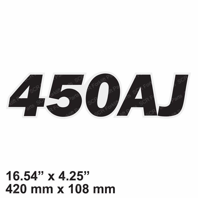 DECAL - MODEL 450AJ JL1001172801 jl1001172801 product image
