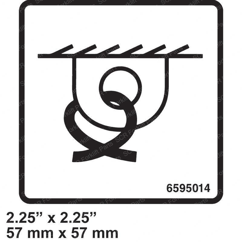 DECAL - TIE DOWN BC6595014 bc6595014 product image