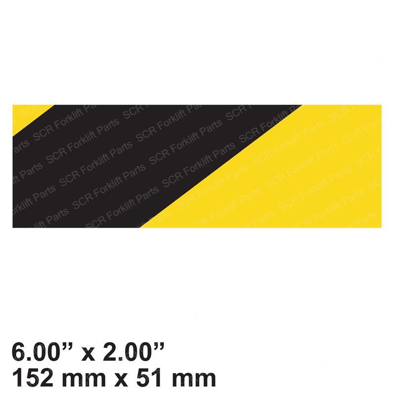 DECAL - WARNING STRIPE JL1001220511 jl1001220511 product image
