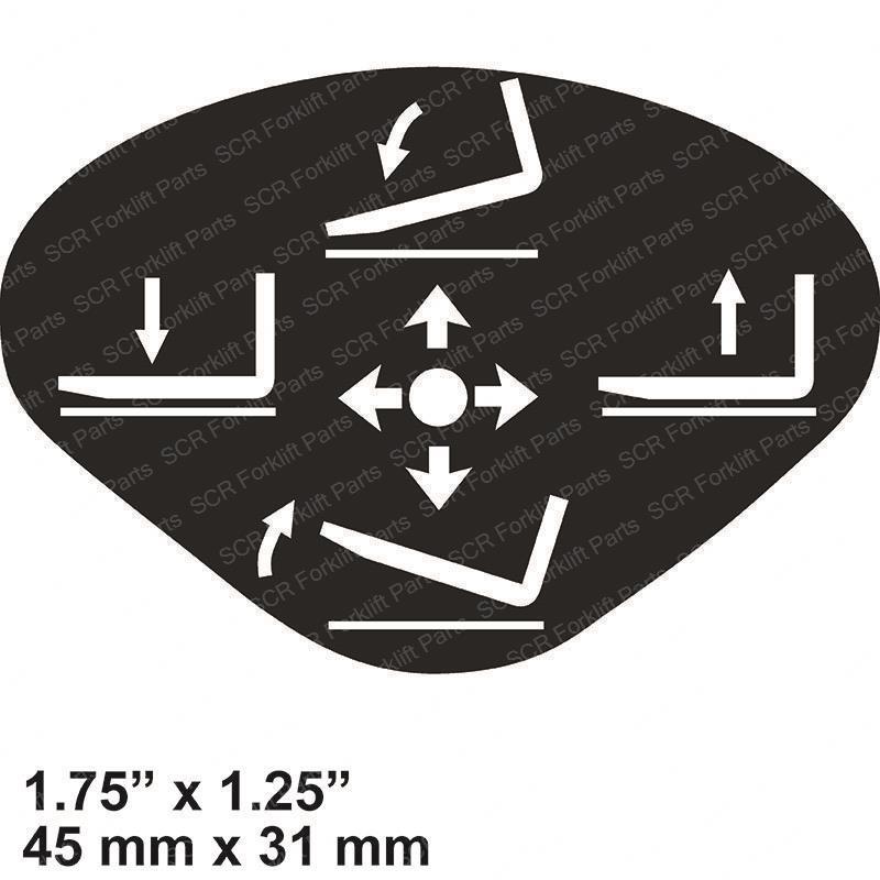 DECAL - FORK CONTROLS LIL0009381024 lil0009381024 product image
