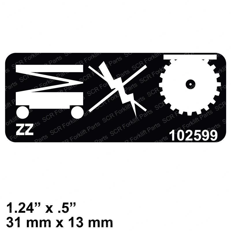 DECAL - LIFT/OFF/DRIVE GNSJ108333 gnsj108333 product image