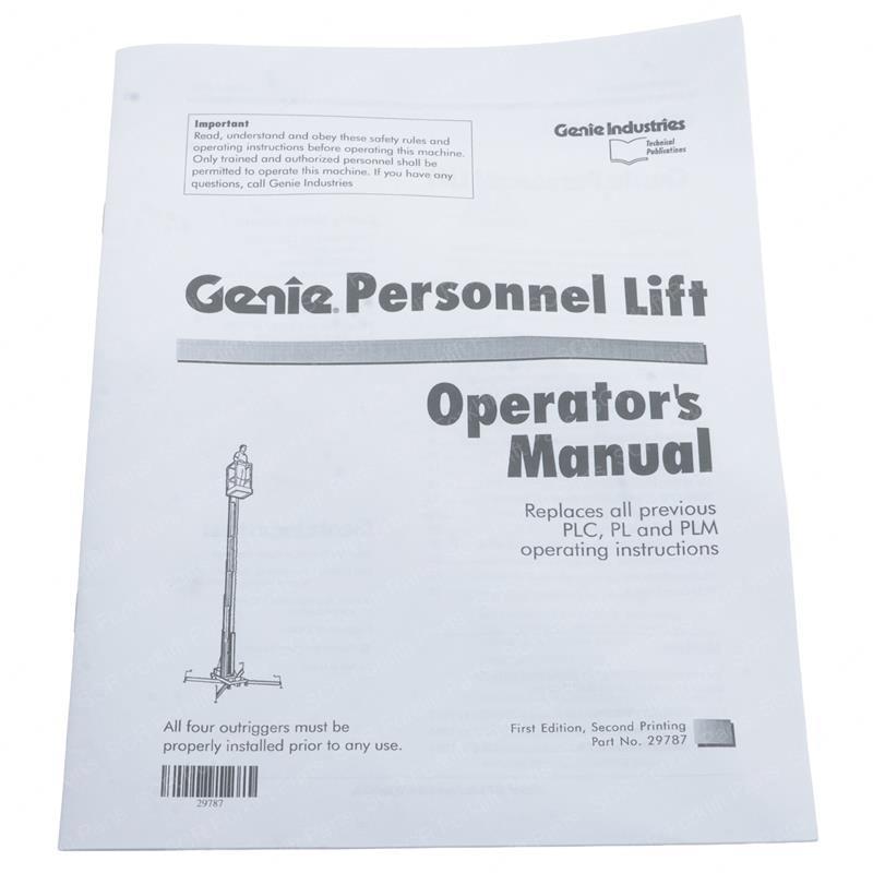 MANUAL,OPERATORS,PL,PLC,PLM** SY28-115625 sy28-115625 product image