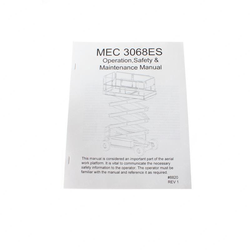MANUAL - OPER/SAFETY 3068ES SY28-115245 sy28-115245 product image