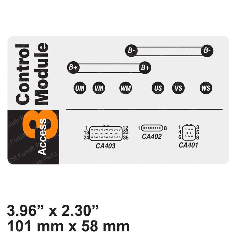 DECAL - CONTROL MODULE ACCESS3 CR69623 cr69623 product image