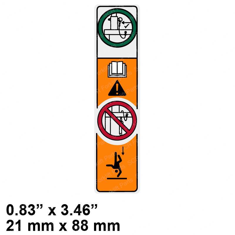 DECAL - FALLING HAZARD GNSJ126056AAGT gnsj126056aagt product image