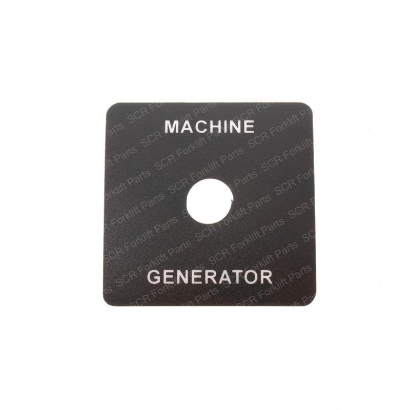 DECAL - MACHINE GENERATOR SY28-108457 sy28-108457 product image