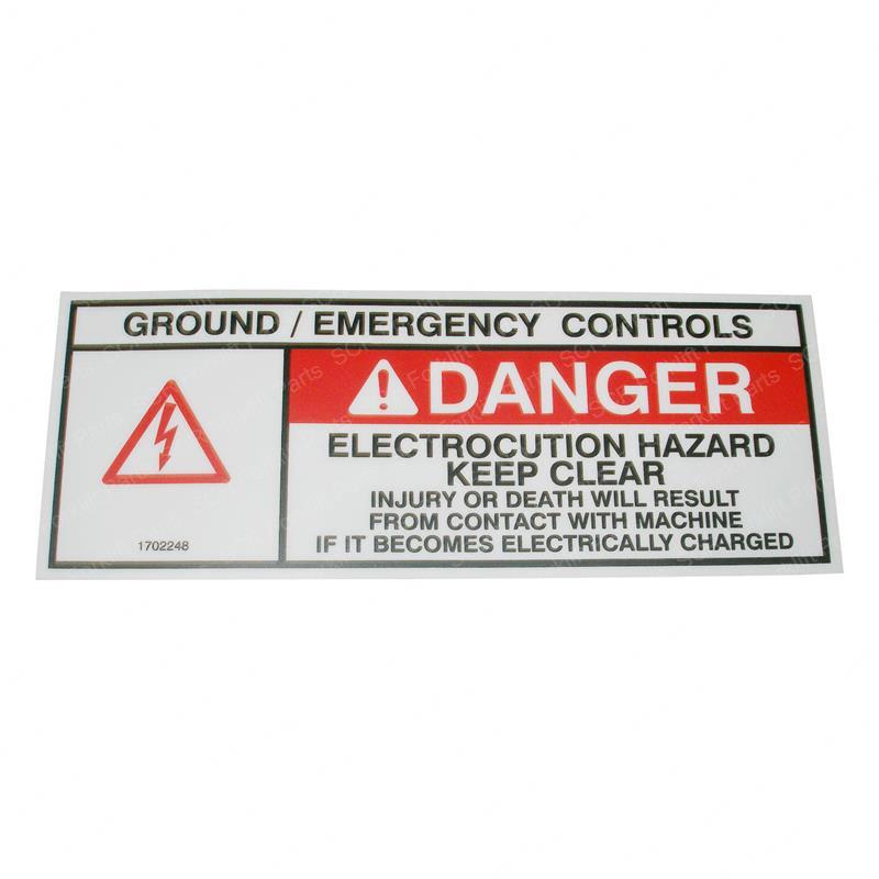 DECAL - (DANGER) JL1702248 jl1702248 product image