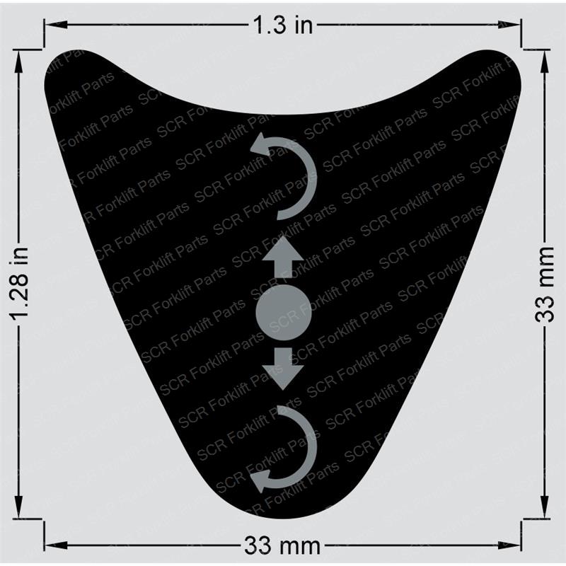 DECAL - ROTATE CW/CCW LIL0009380848 lil0009380848 product image