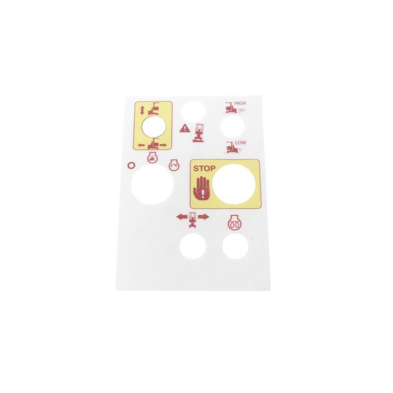 DECAL - UPPER CONTROL SINGLE IB SY28-108660 sy28-108660 product image