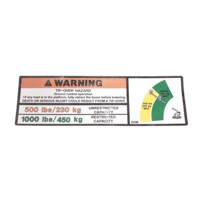 DECAL - DUAL CAP 500#(DOM)MTB JL1705089 jl1705089 product image