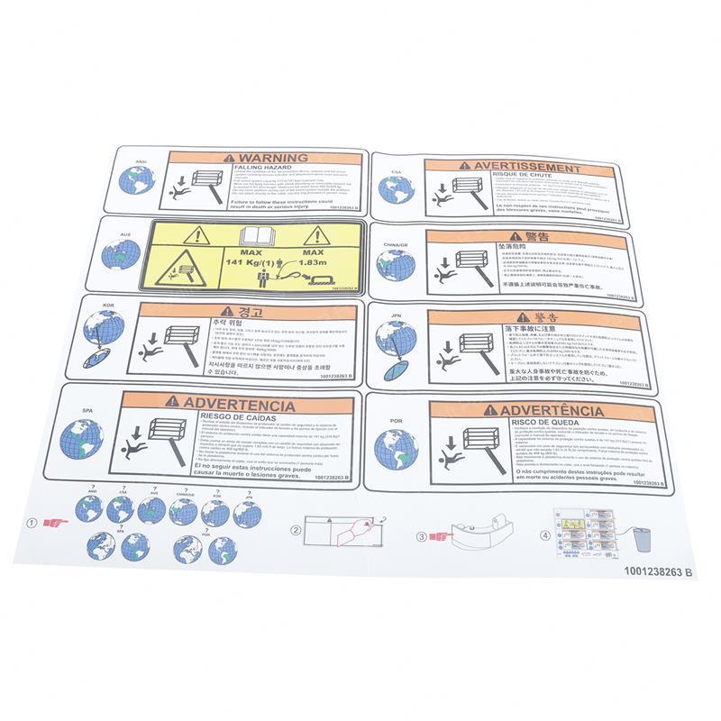 DECAL,WARNING FALLING HAZARD JL1001238263 jl1001238263 product image