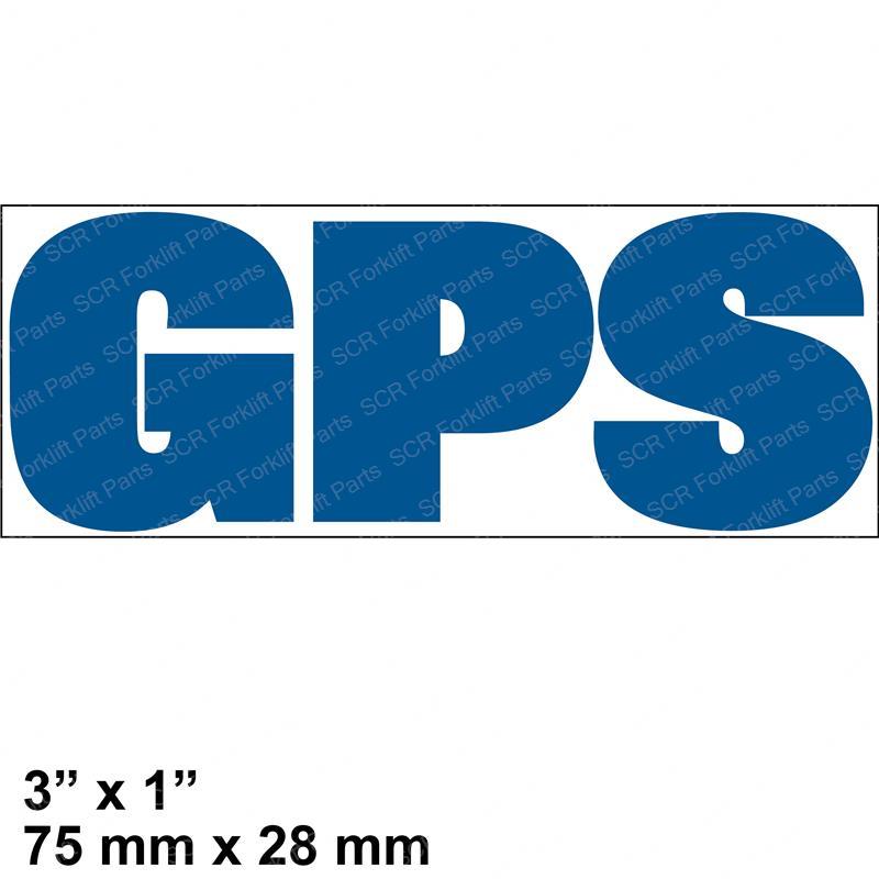 DECAL - GPS YT220078969 yt220078969 product image