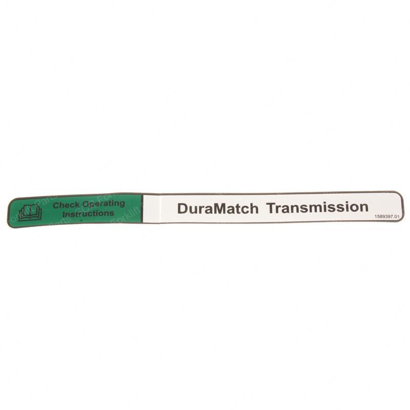 DECAL - TRANSMISSION HY1589397 hy1589397 product image