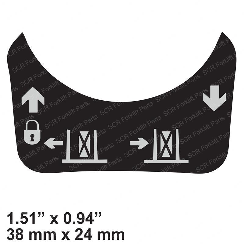 DECAL - BRACKET ONE SIDE LOCK LI0009386595 li0009386595 product image