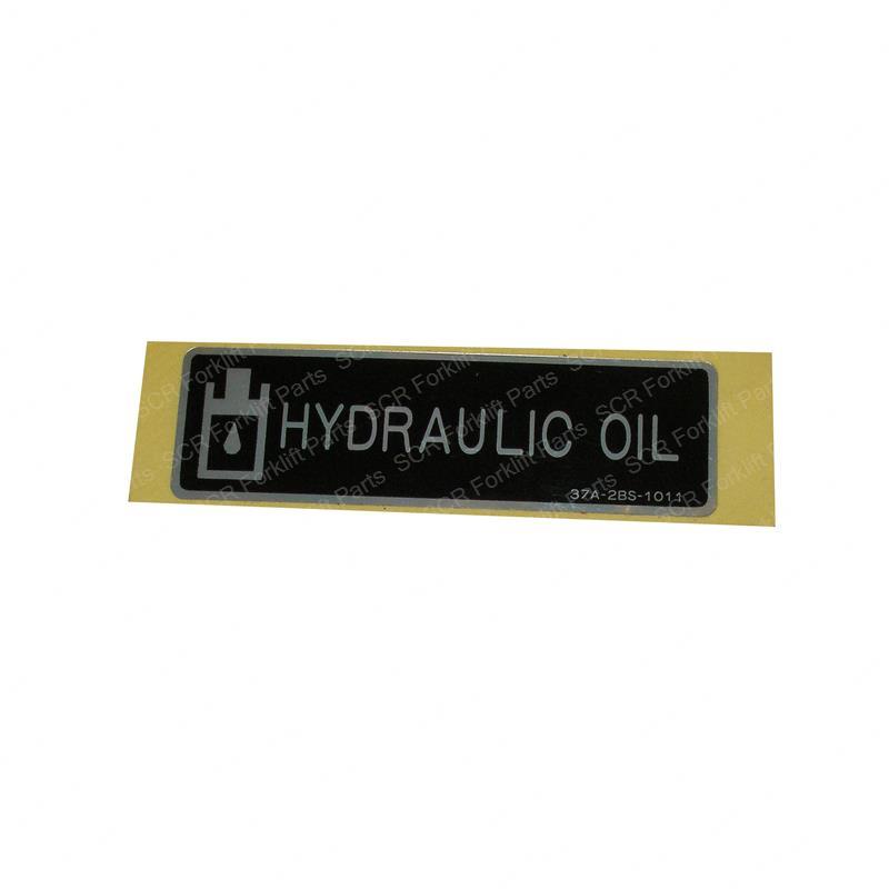DECAL - HYDRAULIC OIL AC300-968-1110 ac300-968-1110 product image